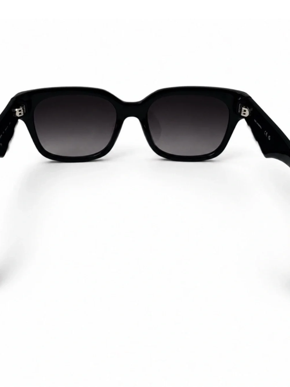 Karl Lagerfeld Black Frame Sunglasses with Gradient Lenses